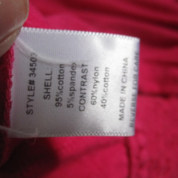 Like new Skies are Blue FUSHIA size small top - Picture 5 of 5